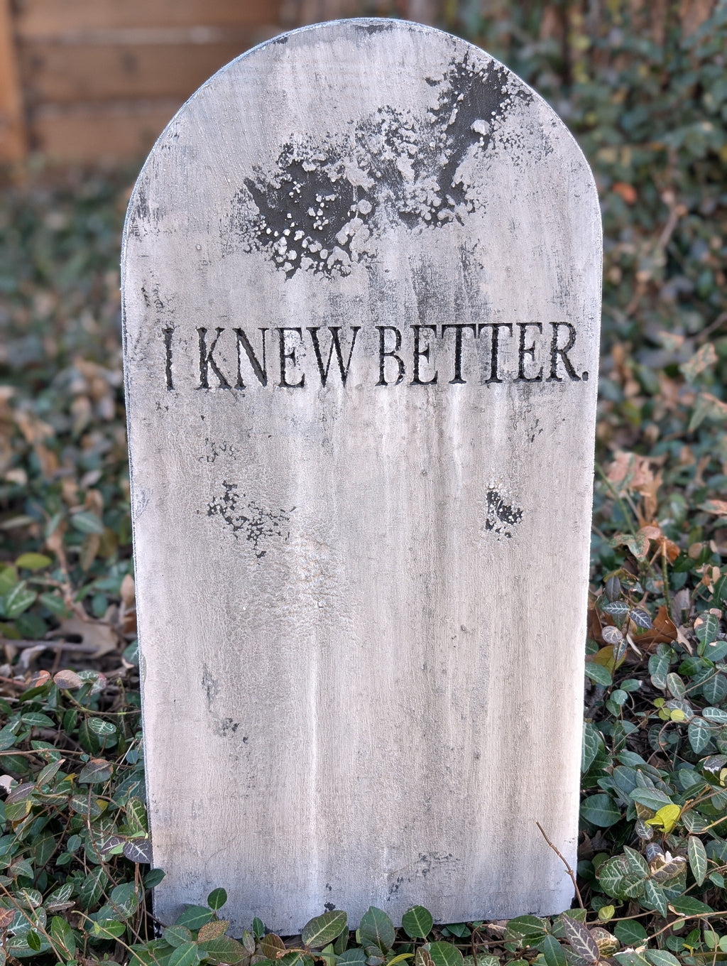 Build Your Own Gravestone