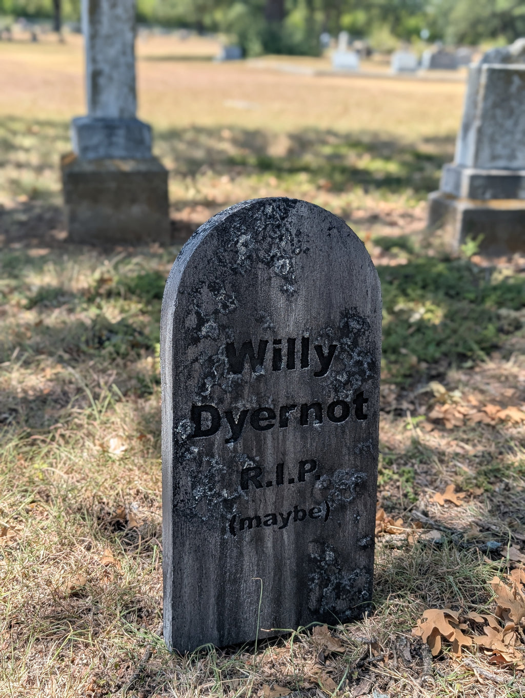 Build Your Own Gravestone - Starts at $10 - Add Your Features!